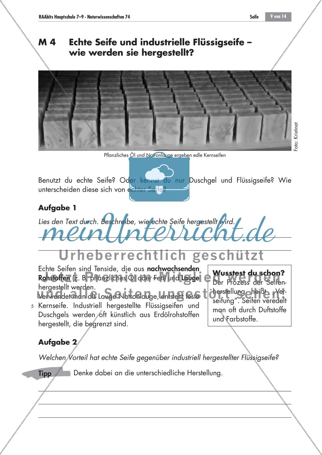 Echte Seife und industrielle Flüssigseife – wie werden sie hergestellt? Preview 1
