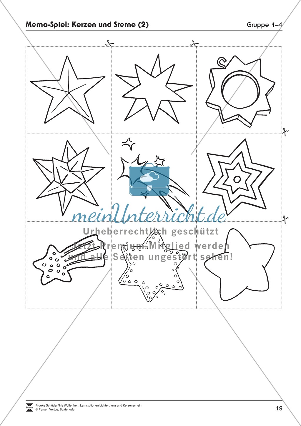 Stationen- bzw. Gruppenarbeit zum Thema Weihnachten + detaillierte Materialliste für die Stationen Preview 18