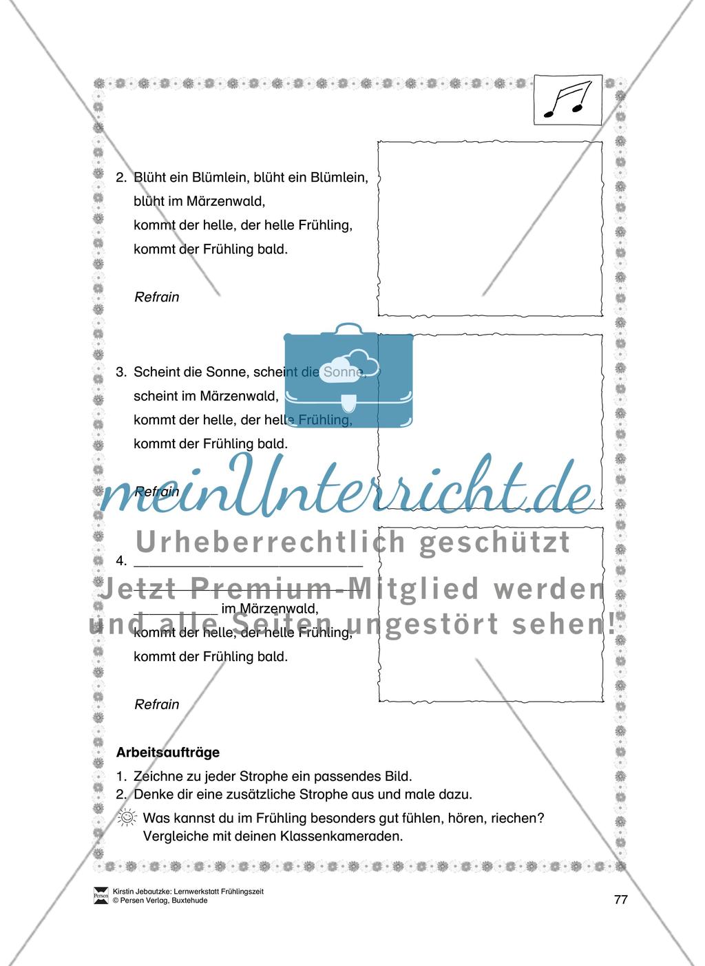 Singt ein Vogel im Märzenwald Preview 2