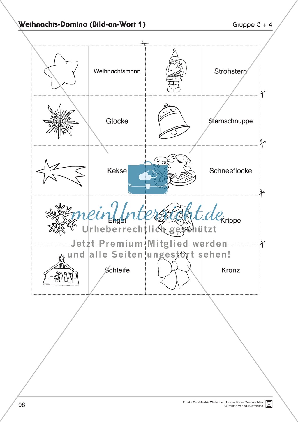 Stationsarbeit zum Thema Vorfreude auf Weihnachten Preview 19