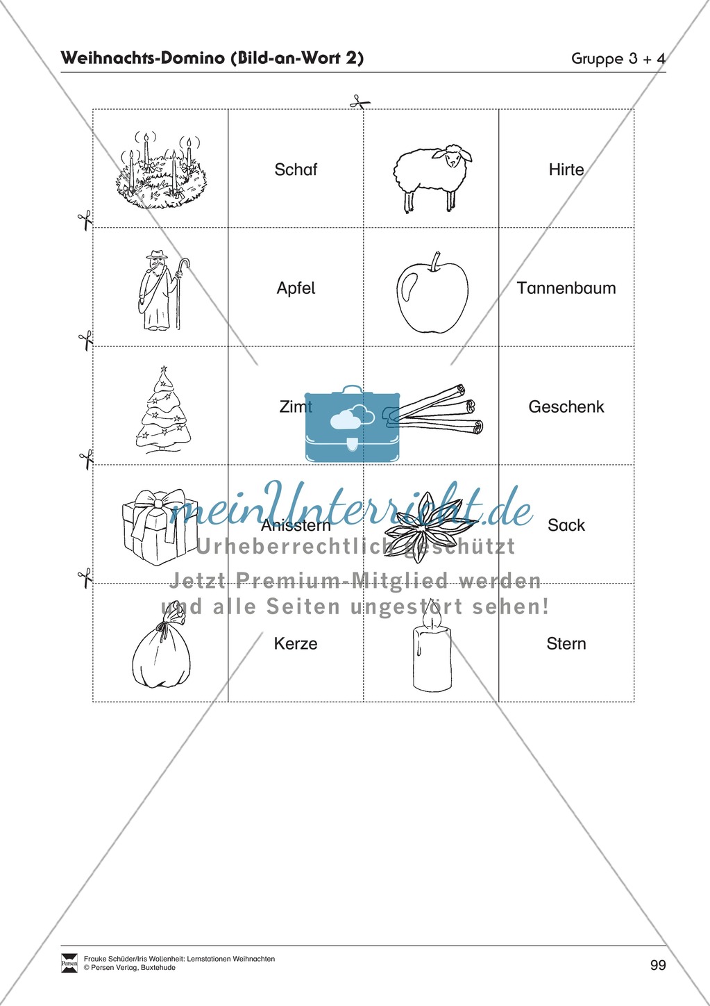 Stationsarbeit zum Thema Vorfreude auf Weihnachten Preview 20