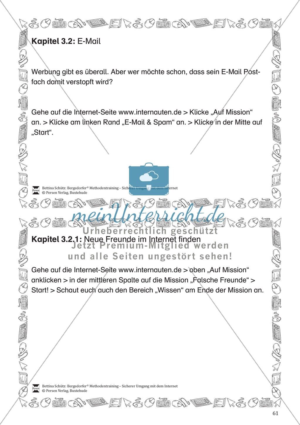 Chatrooms im Internet + Verlaufsplanung Preview 5