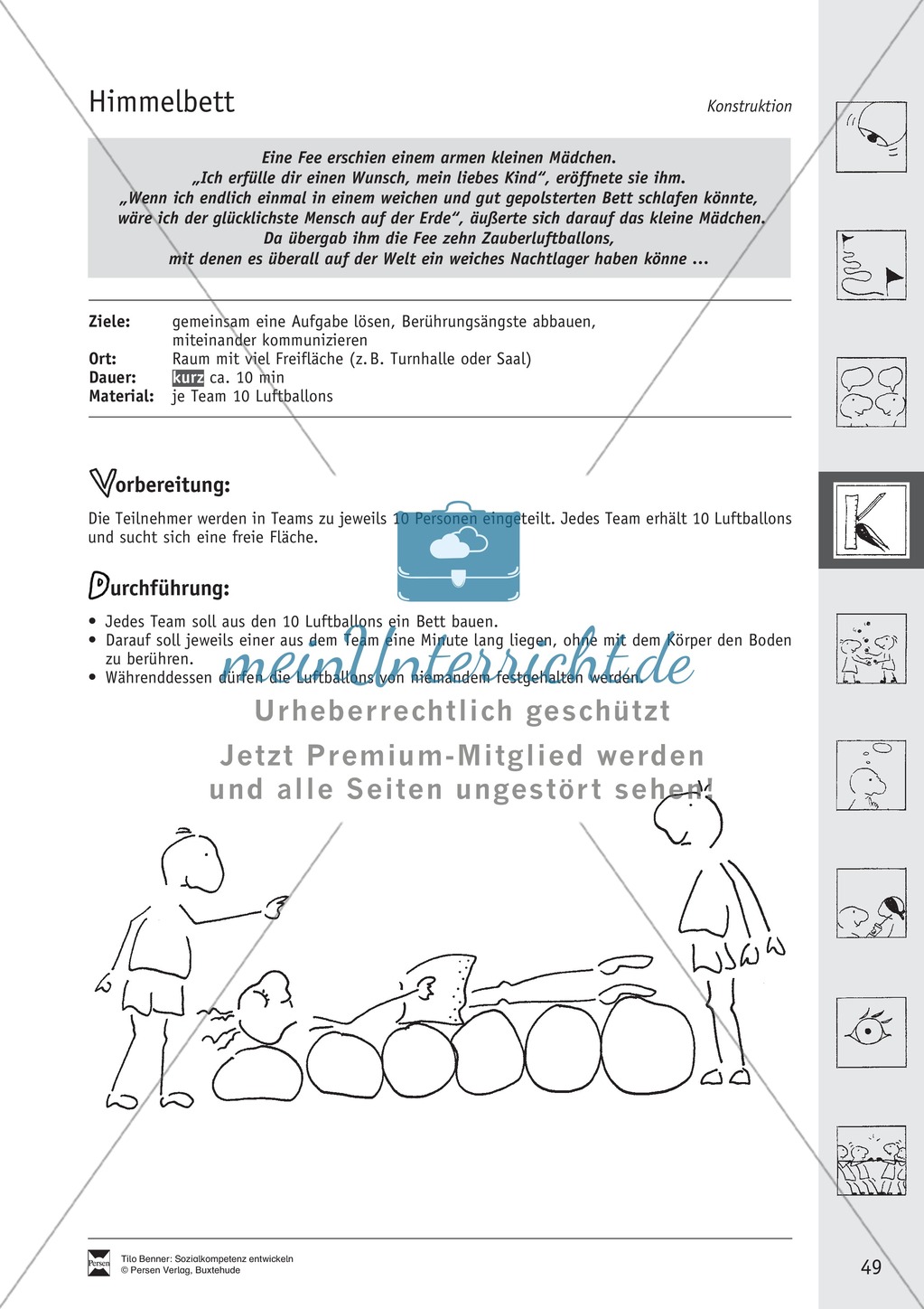 Soft Skills: Spiele zur Förderung des Zusammenhaltes innerhalb der Gruppe Preview 11