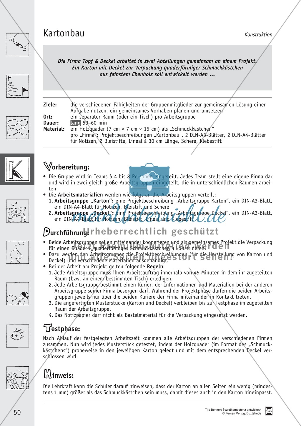 Soft Skills: Spiele zur Förderung des Zusammenhaltes innerhalb der Gruppe Preview 12
