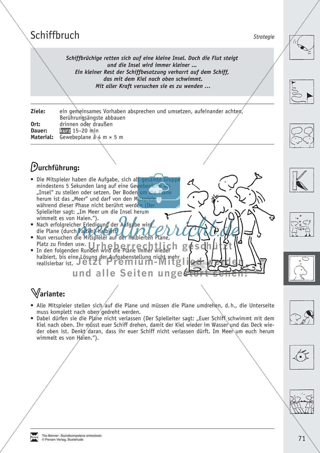 Soft Skills: Spiele zur Förderung der Rücksicht innerhalb der Gruppe Preview 11
