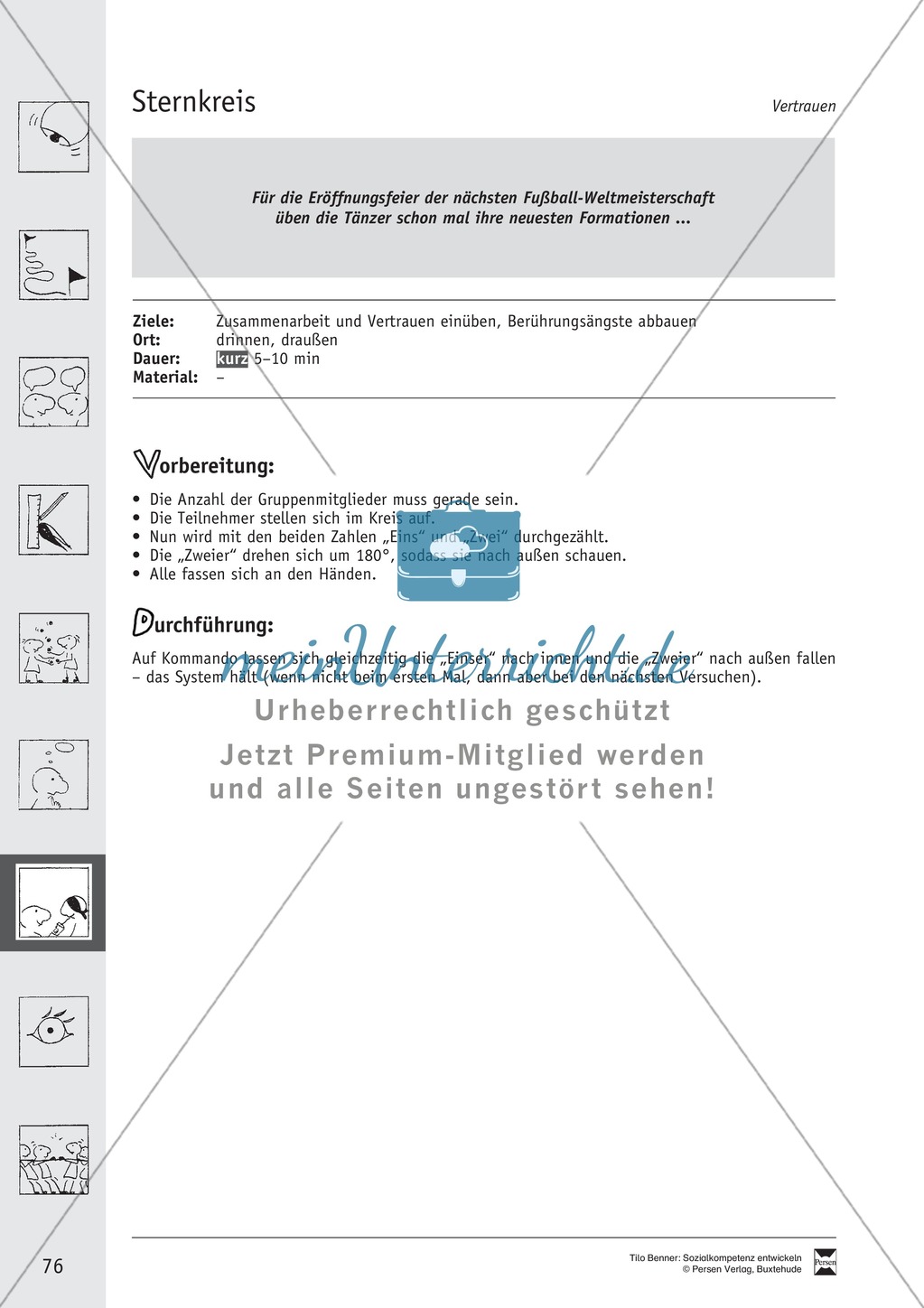 Soft Skills: Spiele zur Förderung des Vertrauens innerhalb der Gruppe Preview 10