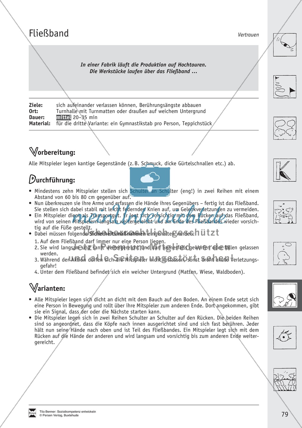 Soft Skills: Spiele zur Förderung des Vertrauens innerhalb der Gruppe Preview 13