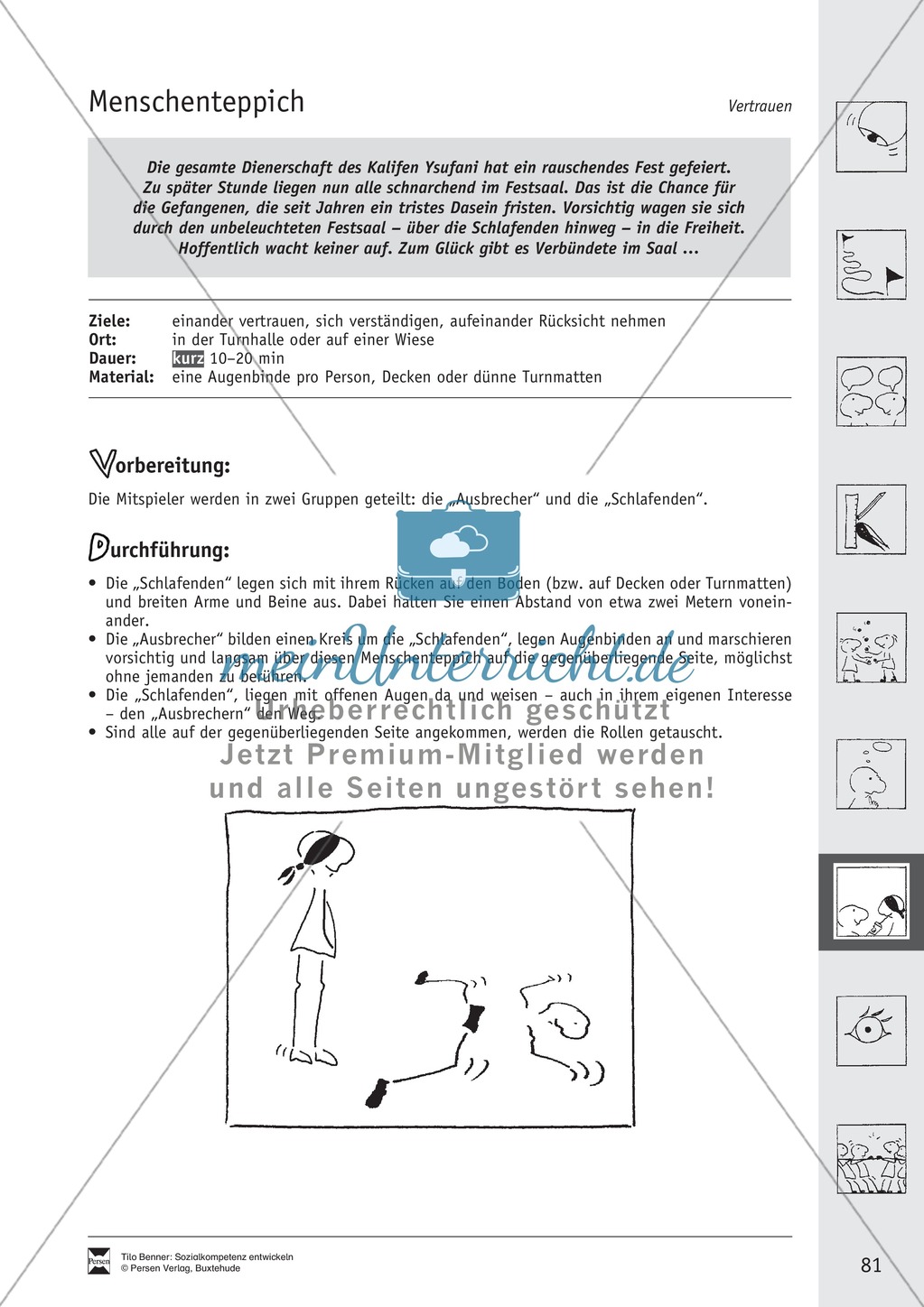Soft Skills: Spiele zur Förderung des Vertrauens innerhalb der Gruppe Preview 15