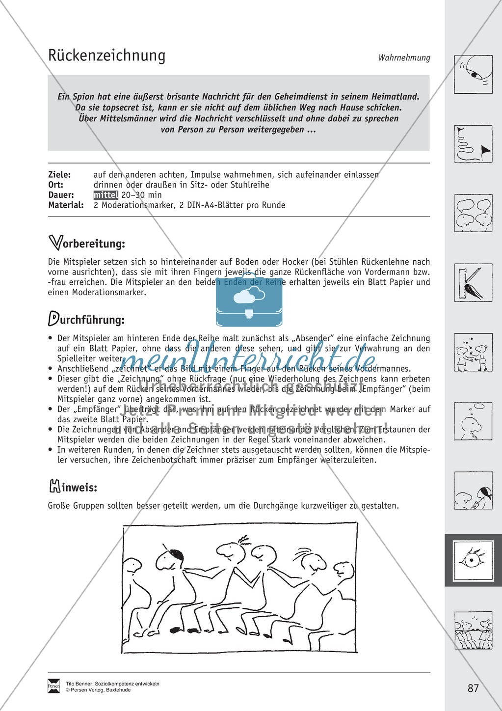 Soft Skills: Spiele zur Förderung der Achtung voreinander innerhalb der Gruppe Preview 10