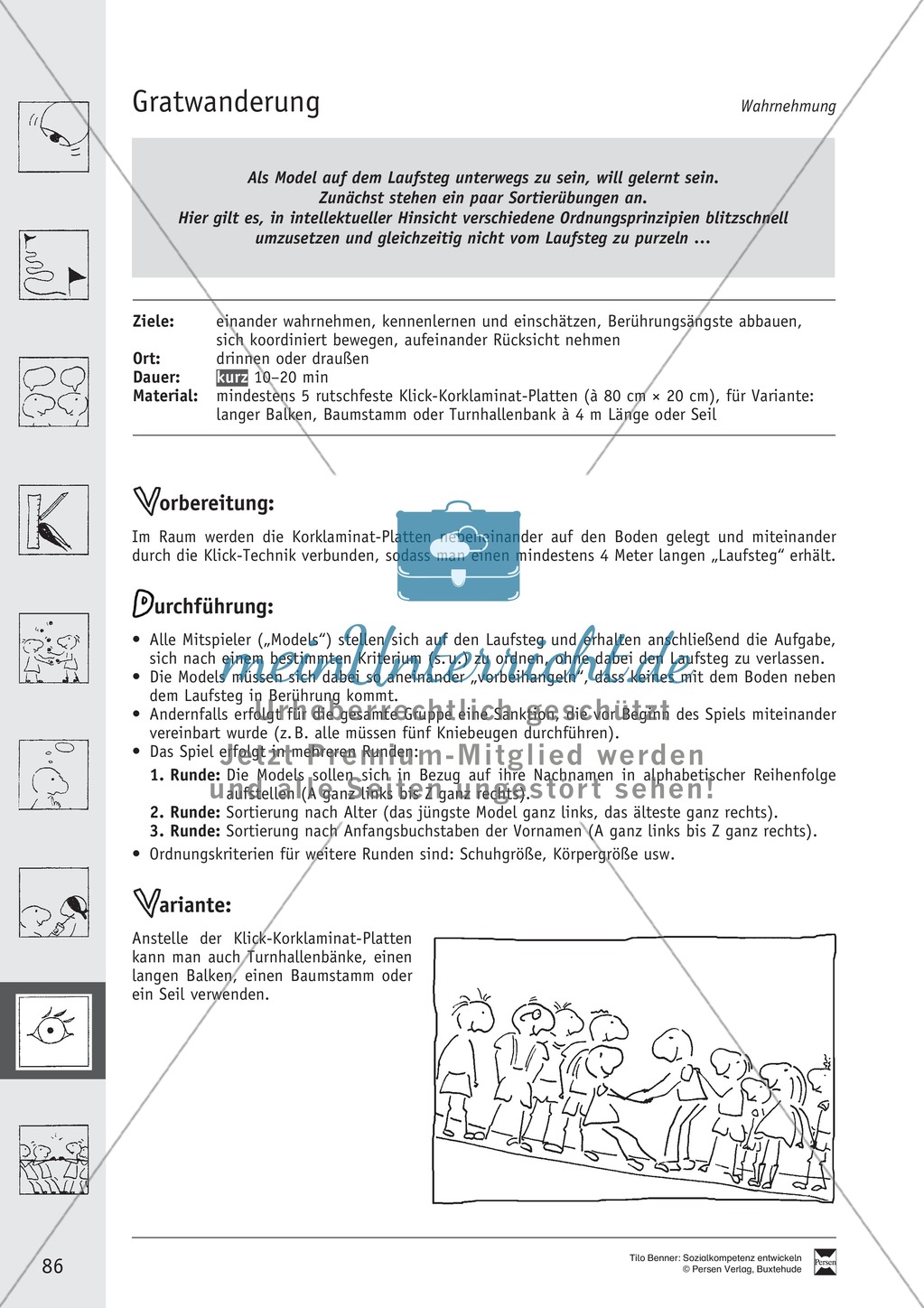 Soft Skills: Spiele zur Förderung der Achtung voreinander innerhalb der Gruppe Preview 9