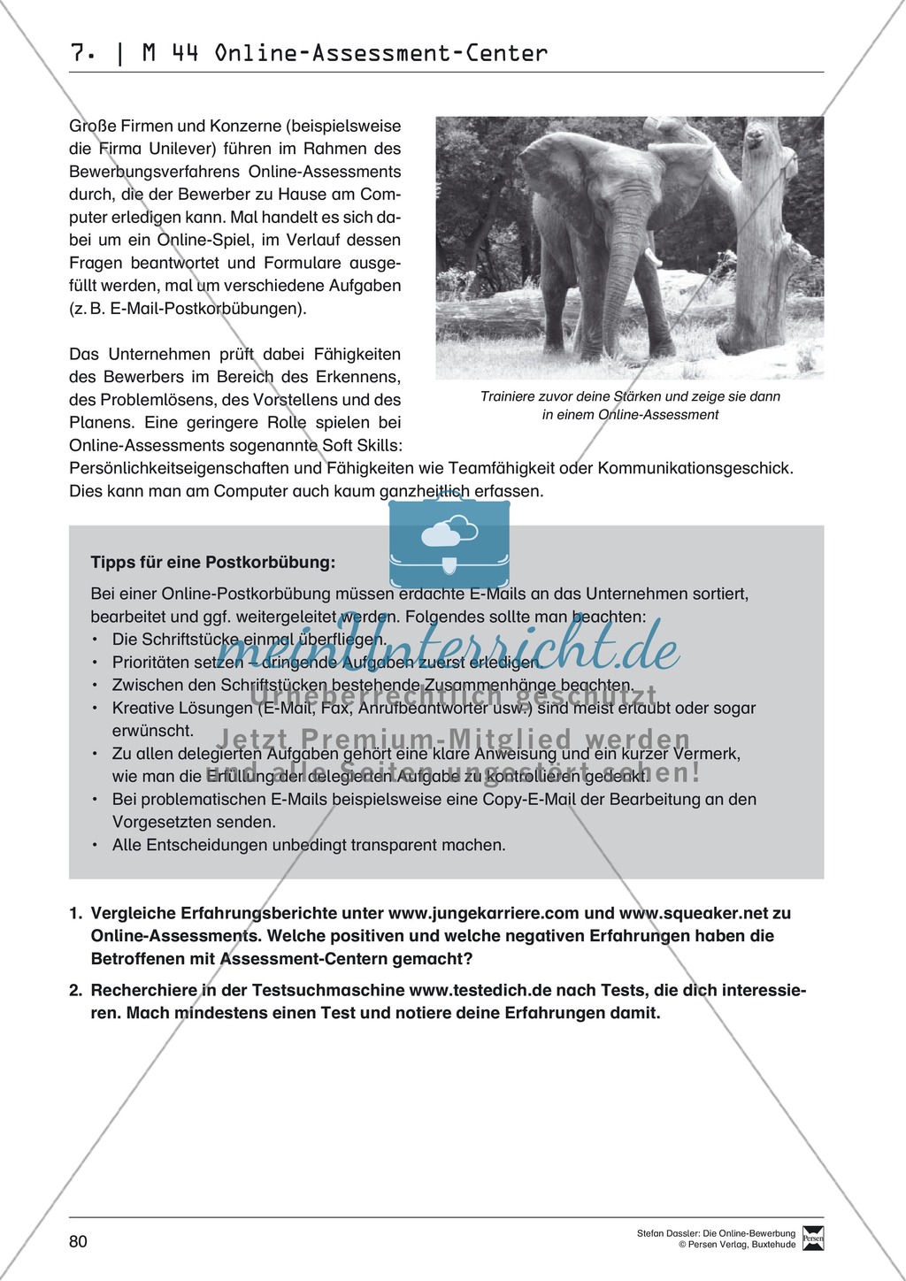 Alles Wichtige zum Einstellungstest + Lehrerhinweise Preview 6