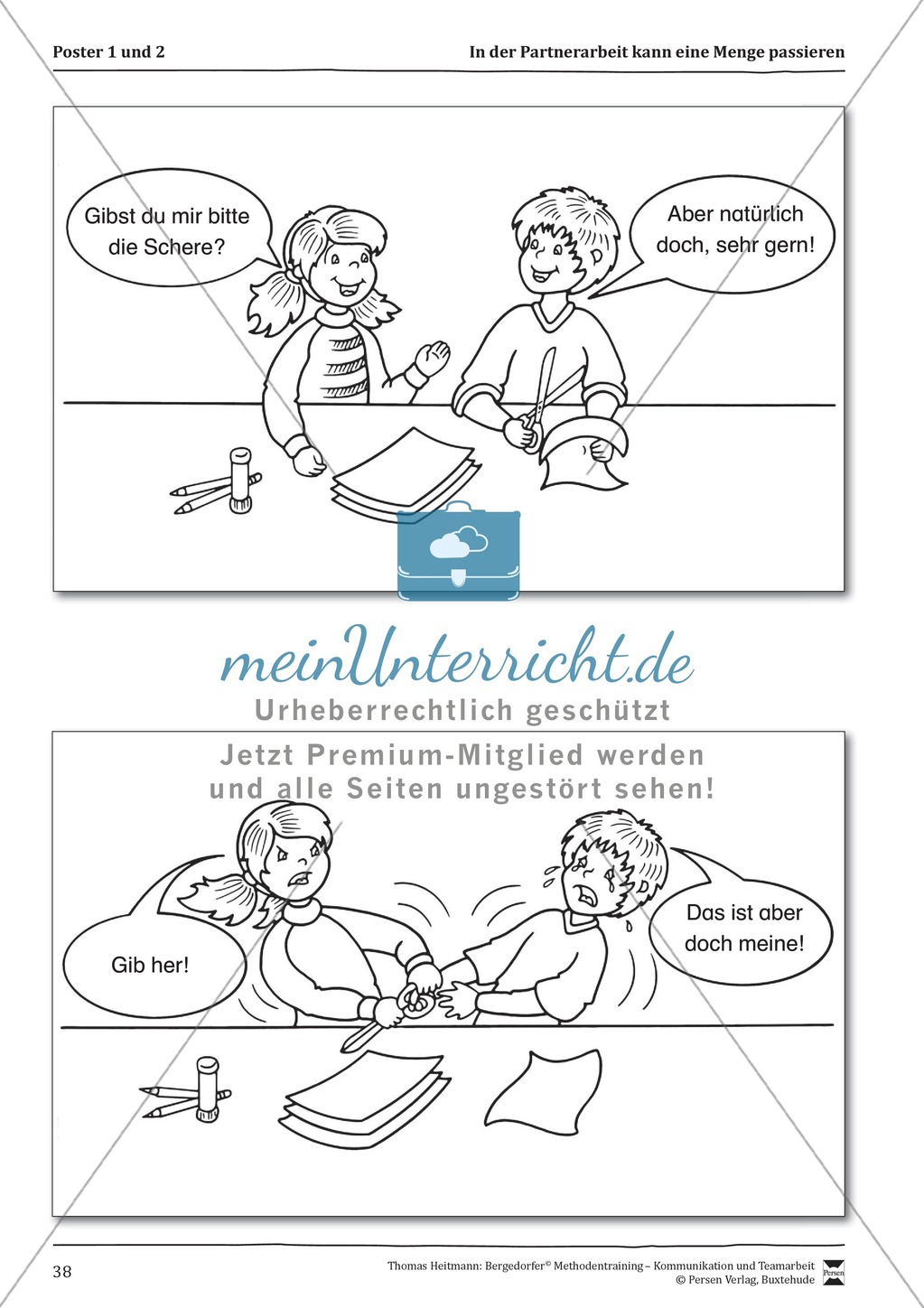 Methodentraining: Konflikte in der Partnerarbeit Preview 2