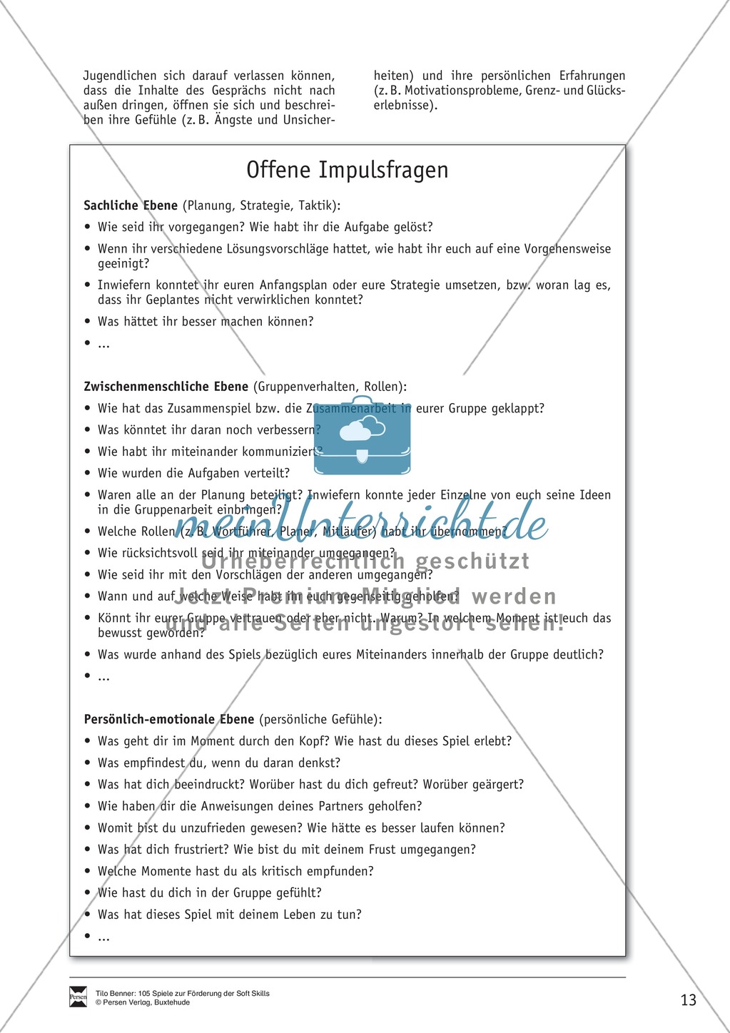 Soft Skills: Spiele zur Förderung der Kommunikation Preview 7