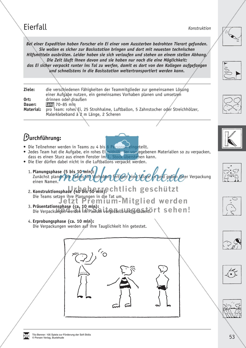 Soft Skills: Konstruktionsspiele zur Förderung des Zusammenhalts innerhalb der Gruppe Preview 13
