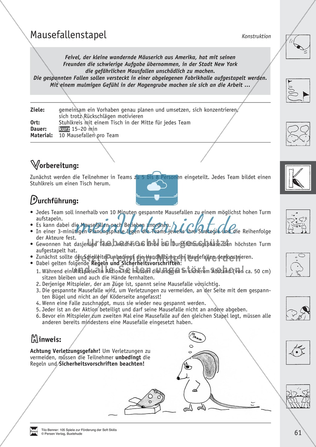 Soft Skills: Konstruktionsspiele zur Förderung des Zusammenhalts innerhalb der Gruppe Preview 21