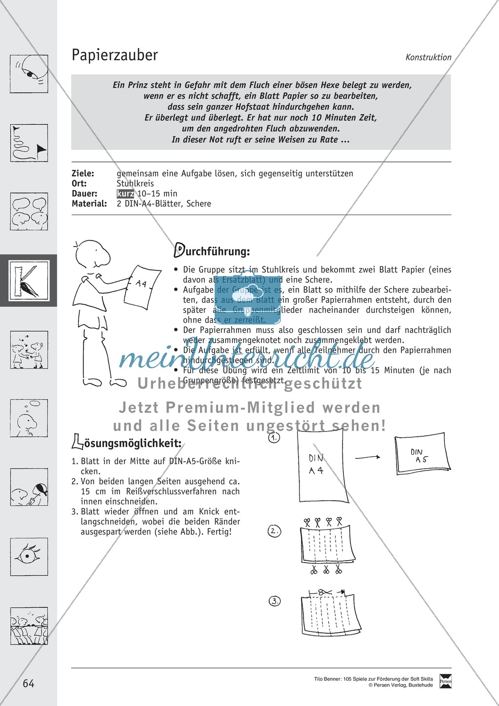 Soft Skills: Konstruktionsspiele zur Förderung des Zusammenhalts innerhalb der Gruppe Preview 24