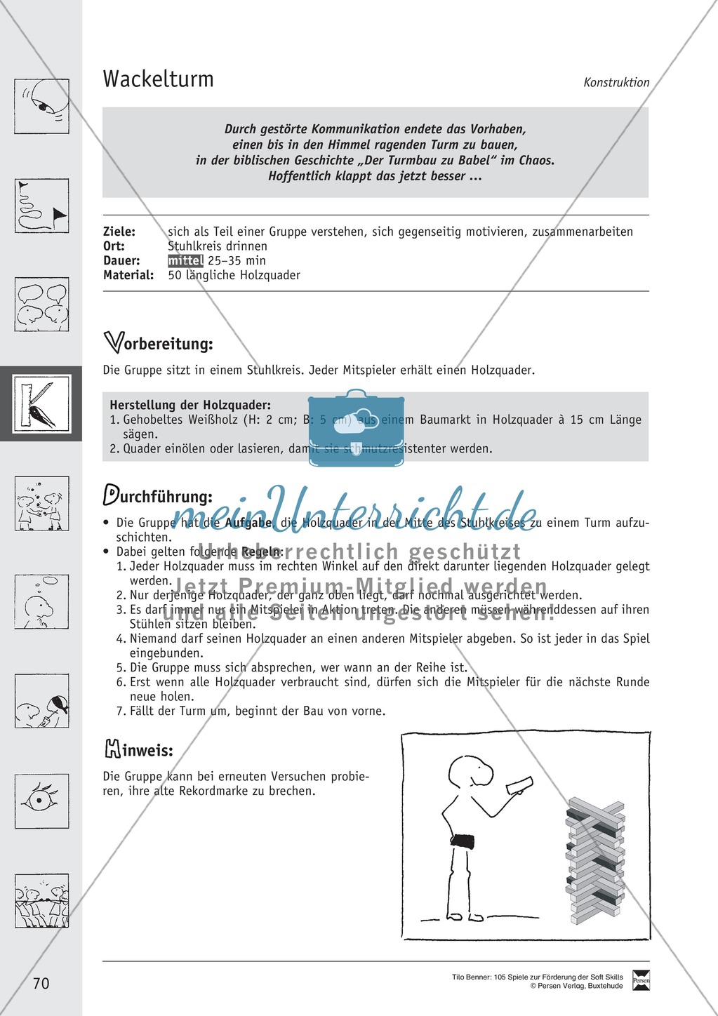 Soft Skills: Konstruktionsspiele zur Förderung des Zusammenhalts innerhalb der Gruppe Preview 30