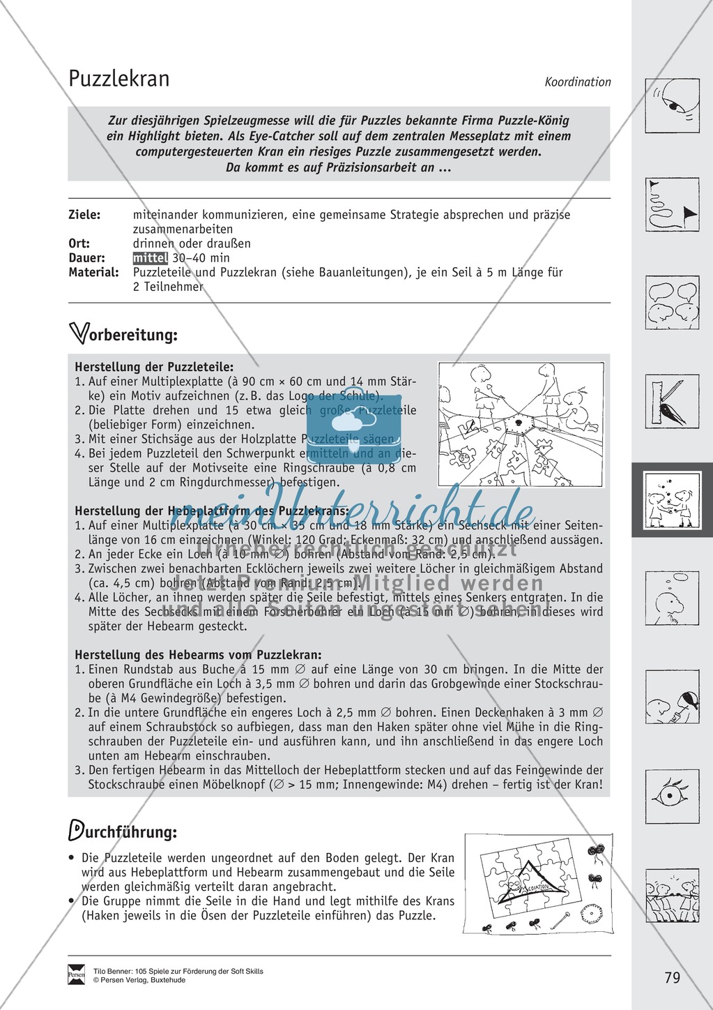 Soft Skills: Koordinationsspiele zur Förderung der Zusammenarbeit innerhalb der Gruppe Preview 19