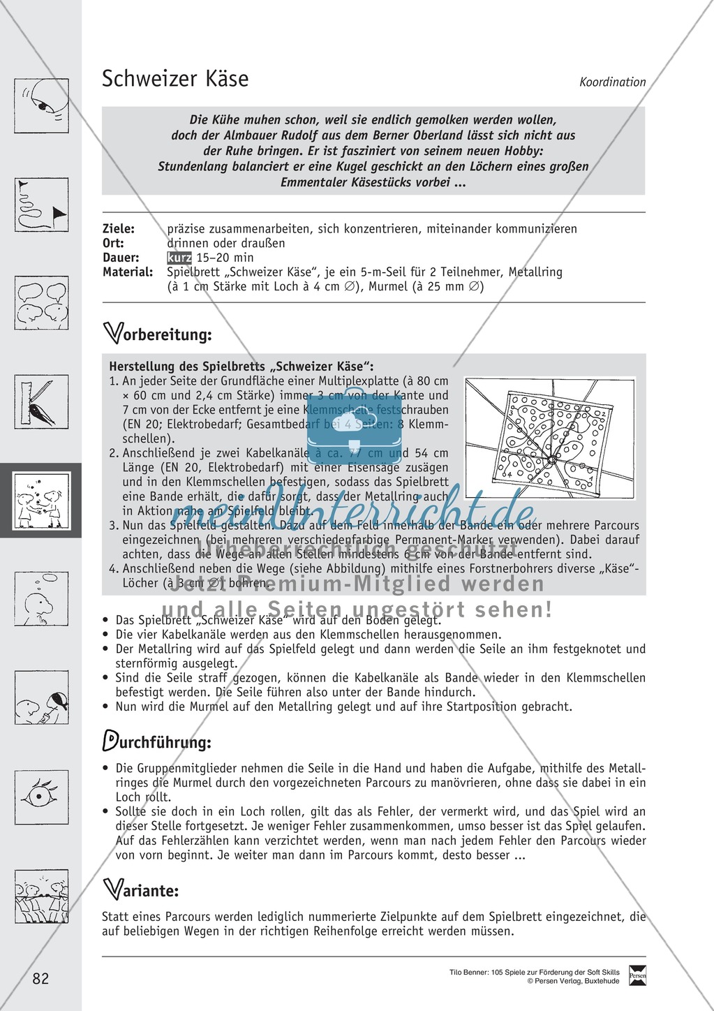Soft Skills: Koordinationsspiele zur Förderung der Zusammenarbeit innerhalb der Gruppe Preview 22
