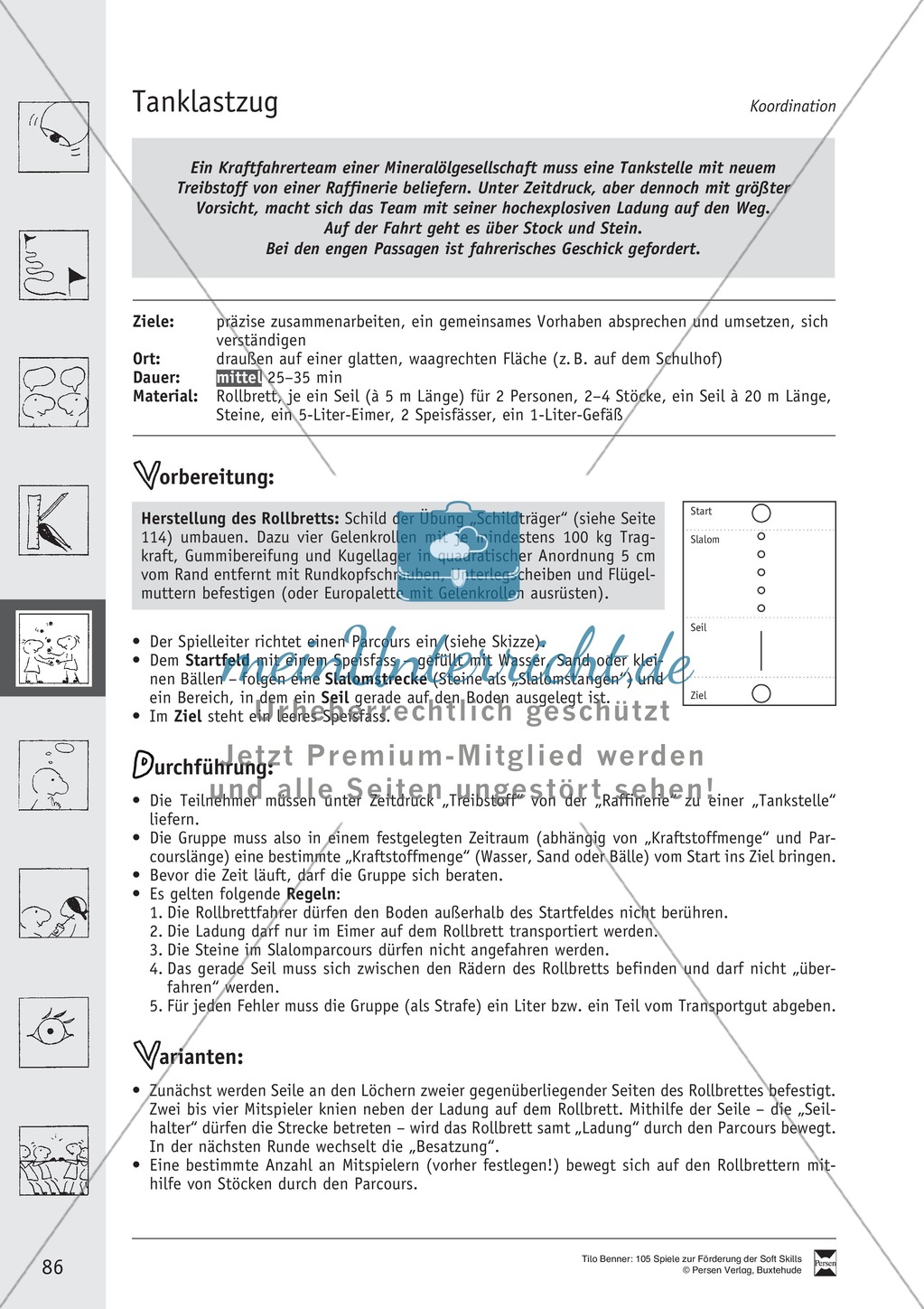 Soft Skills: Koordinationsspiele zur Förderung der Zusammenarbeit innerhalb der Gruppe Preview 26