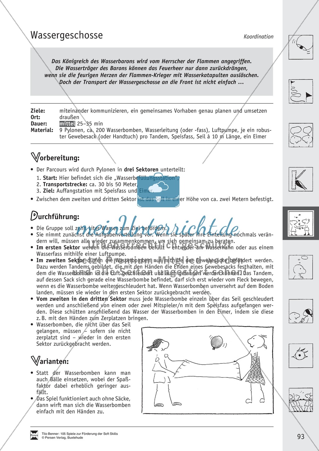 Soft Skills: Koordinationsspiele zur Förderung der Zusammenarbeit innerhalb der Gruppe Preview 33