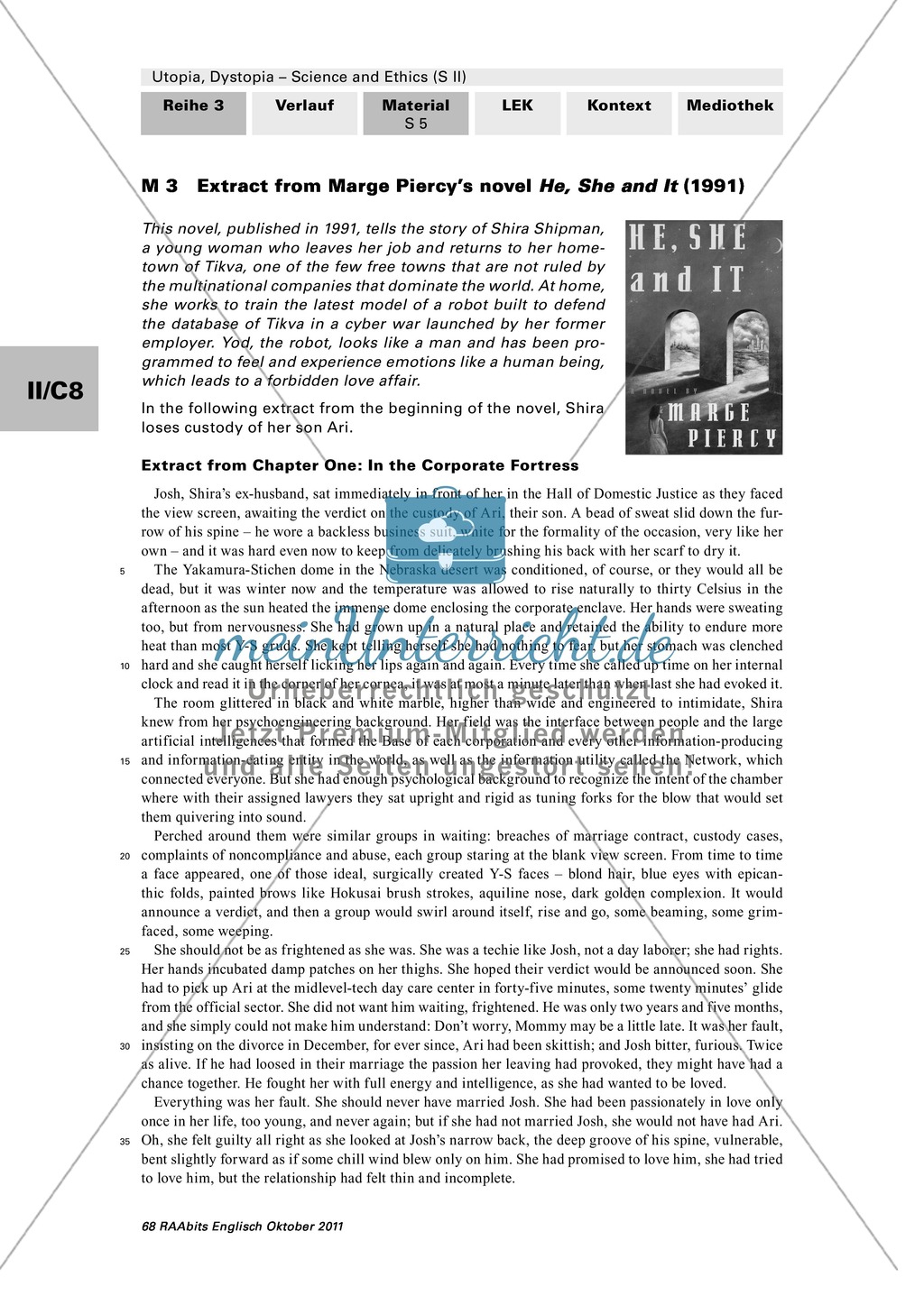 The World in Marge Piercy's dystopian novel