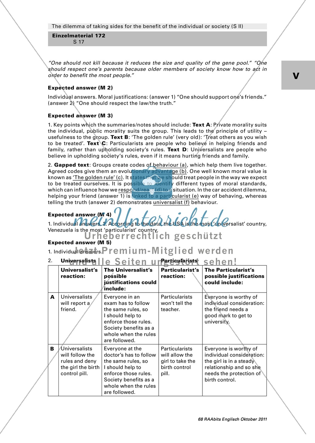 Understanding cultural differences and similarities: worksheet with commentary Preview 4