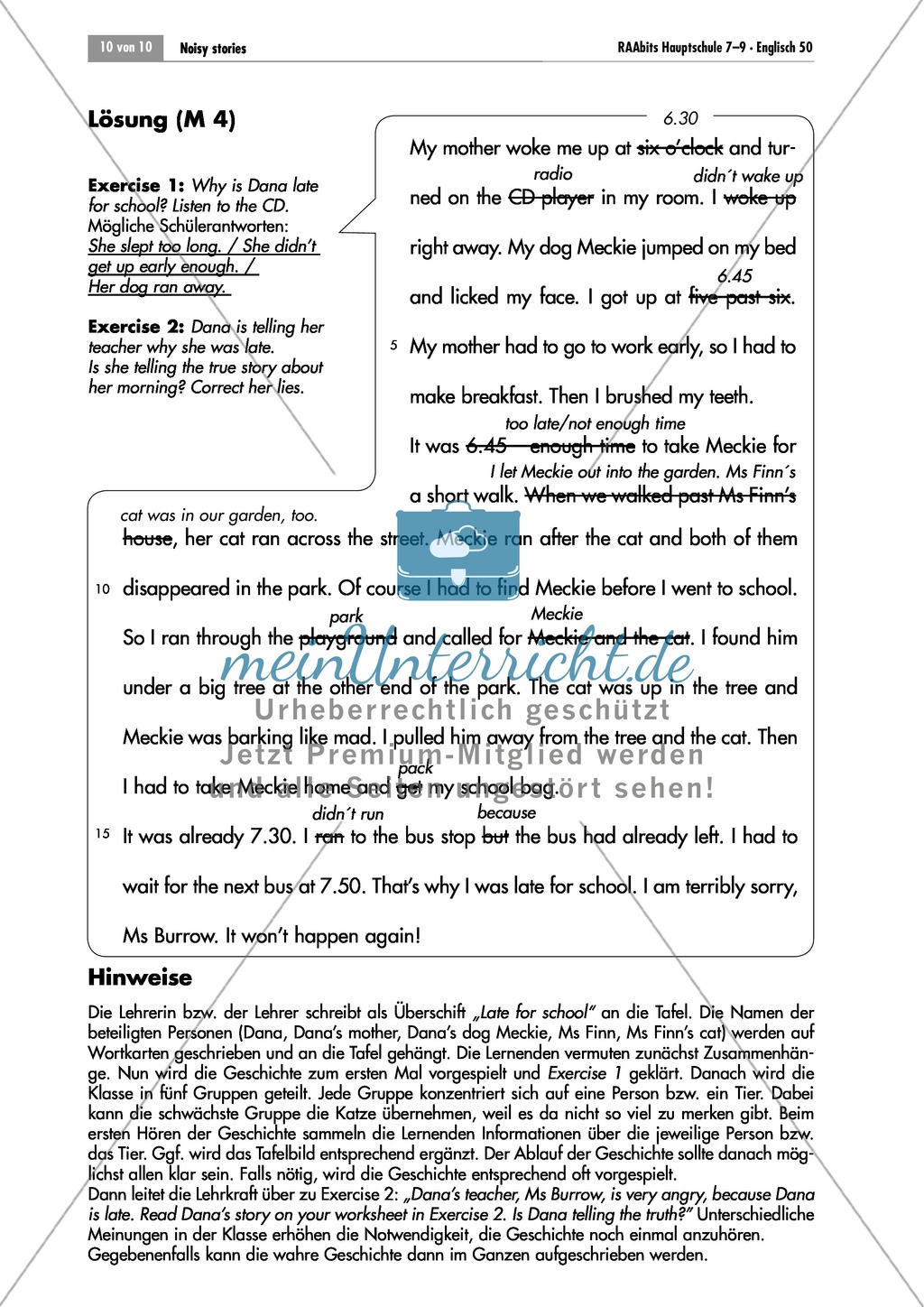 Simple past: listening comprehension and grammar exercise Preview 2