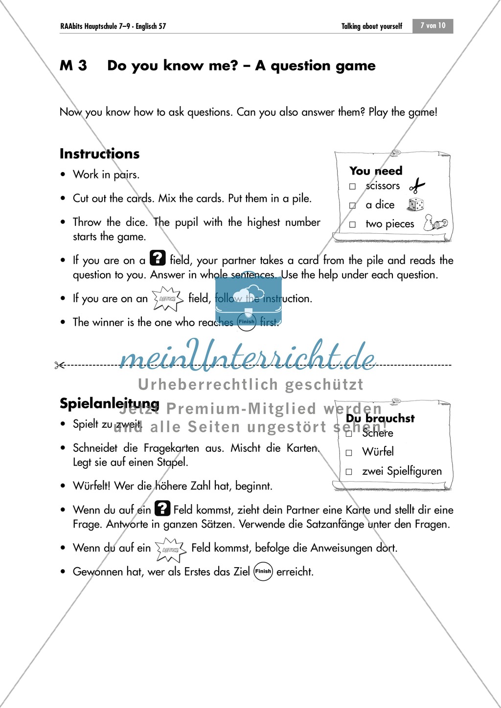 Forming questions in the present and practicing them in a class survey and a game Preview 3
