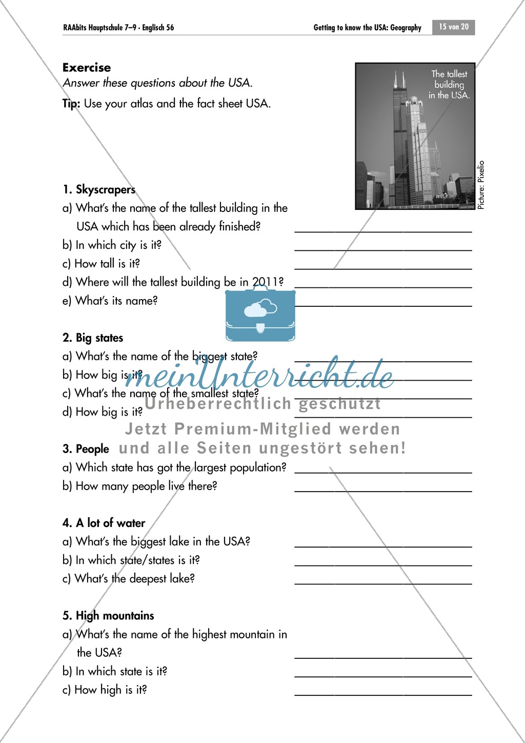 Sights of and impressive facts about the USA Preview 5