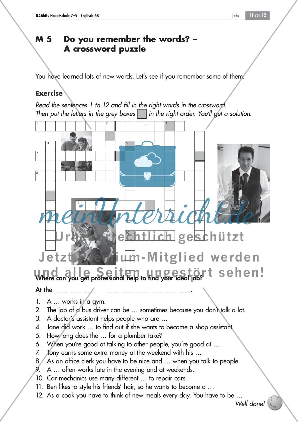 My ideal job is … – über Berufswünsche sprechen Preview 11