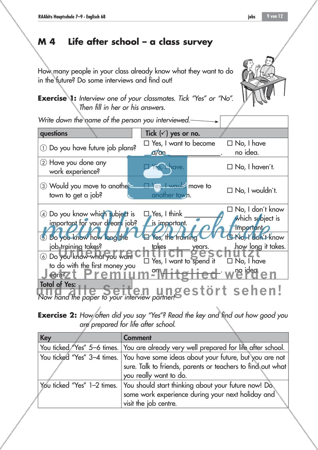 My ideal job is … – über Berufswünsche sprechen Preview 9