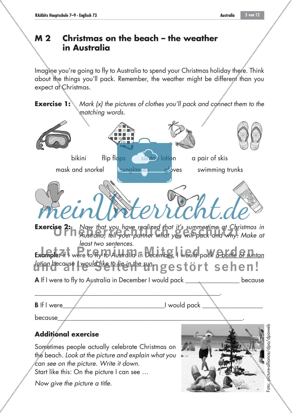 Christmas and weather in Australia Preview 1