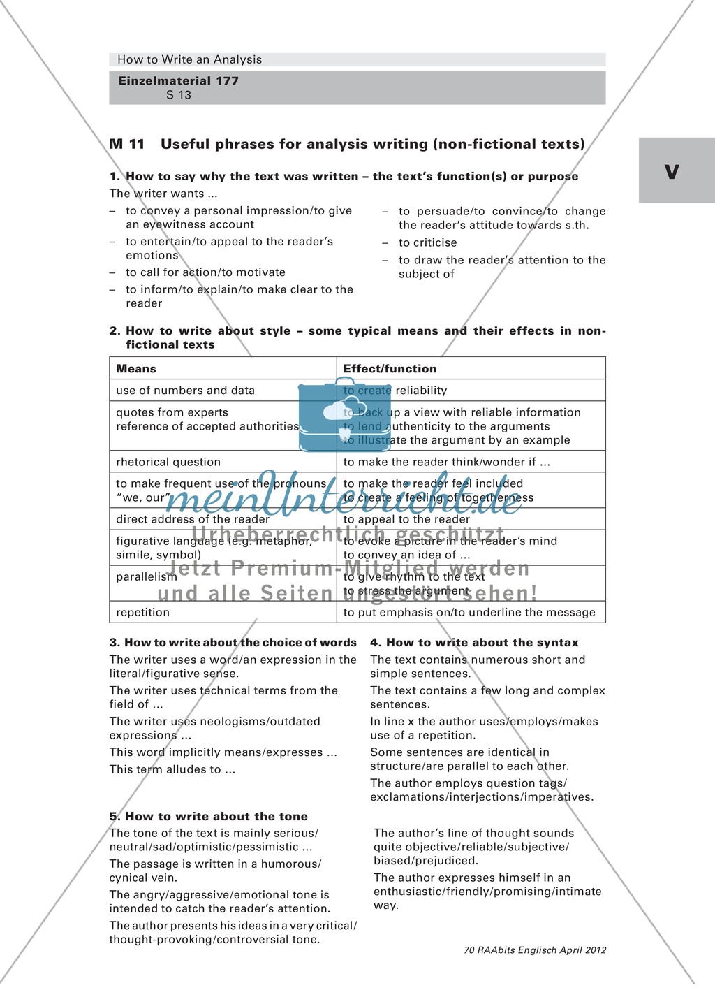 A newspaper article on William and Kate: guided analysis and useful phrases Preview 3