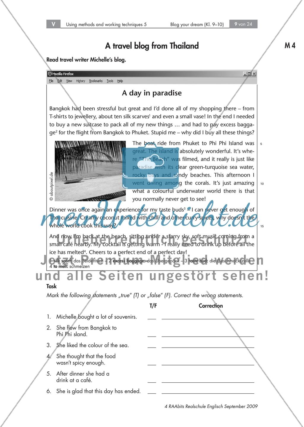 Travel writer – a dream job? Preview 4