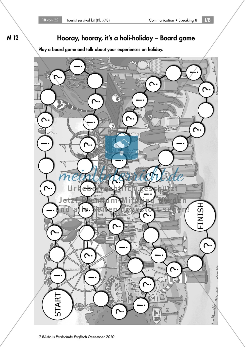 Wortschatz zum Thema "Reisen" lernen und anwenden: Hinweise + Übungen