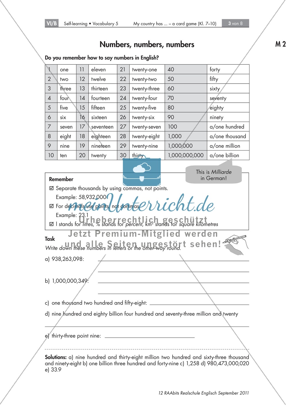 Rules and repitition of numbers: Wie das Kartenspiel der Länder gespielt wird. Preview 2