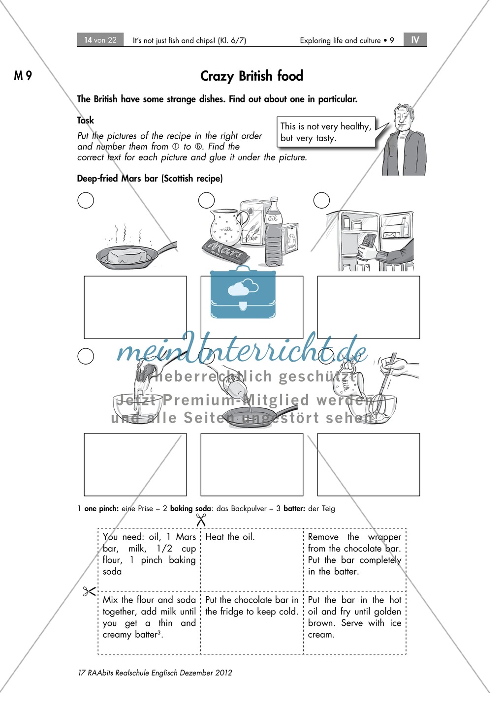 British recipes: From fish and chips to crazy British food. Mit Mengenangaben und Rätseln. Preview 4