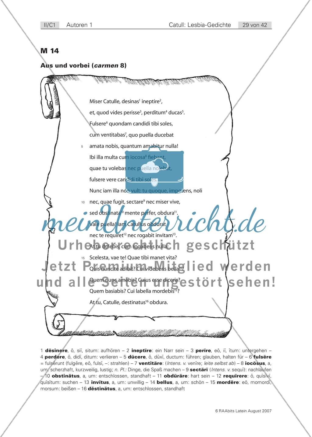 Liebeskummer (carmen 8) / Zerrissenheit (carmen 85) Preview 2