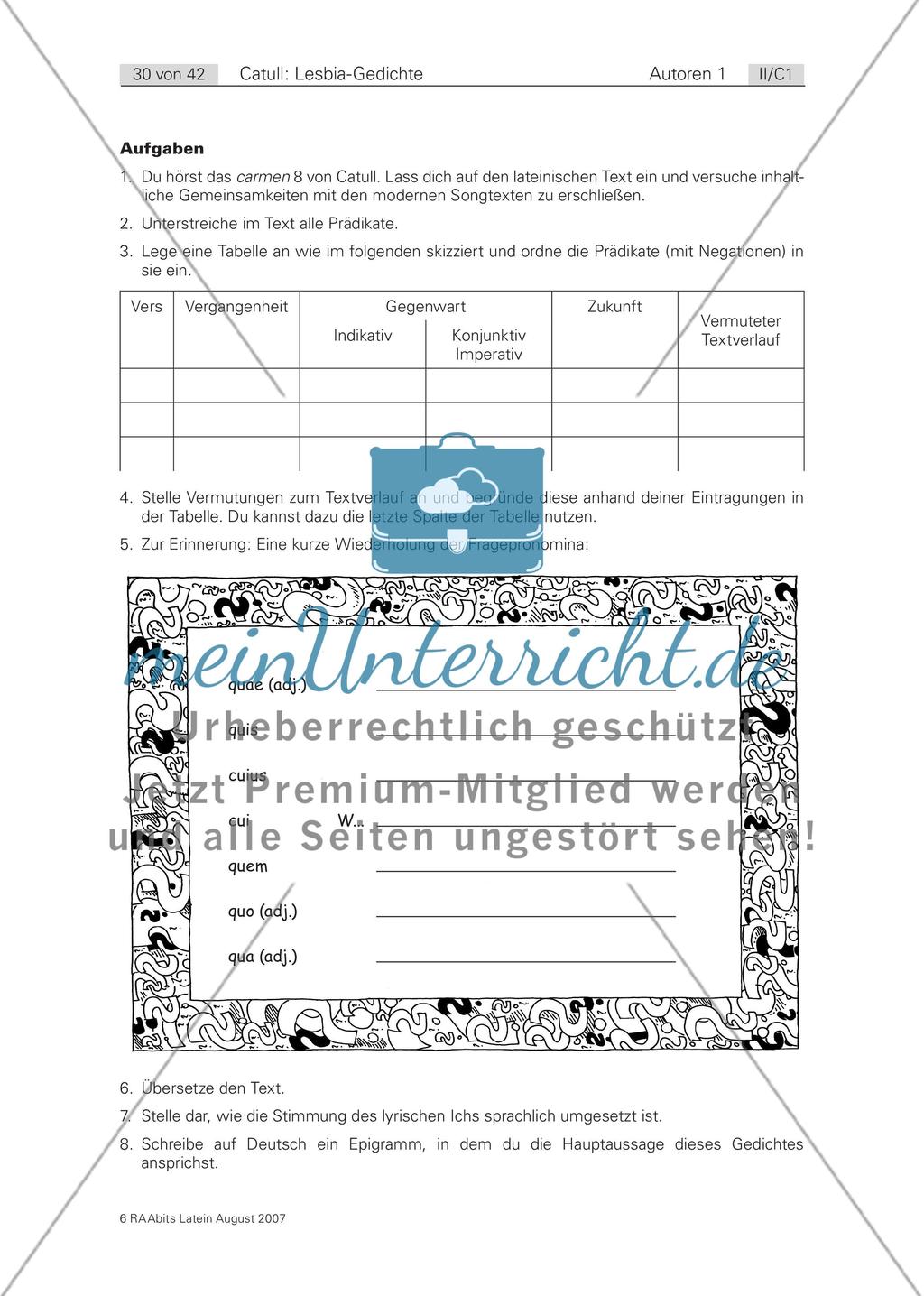 Liebeskummer (carmen 8) / Zerrissenheit (carmen 85) Preview 3