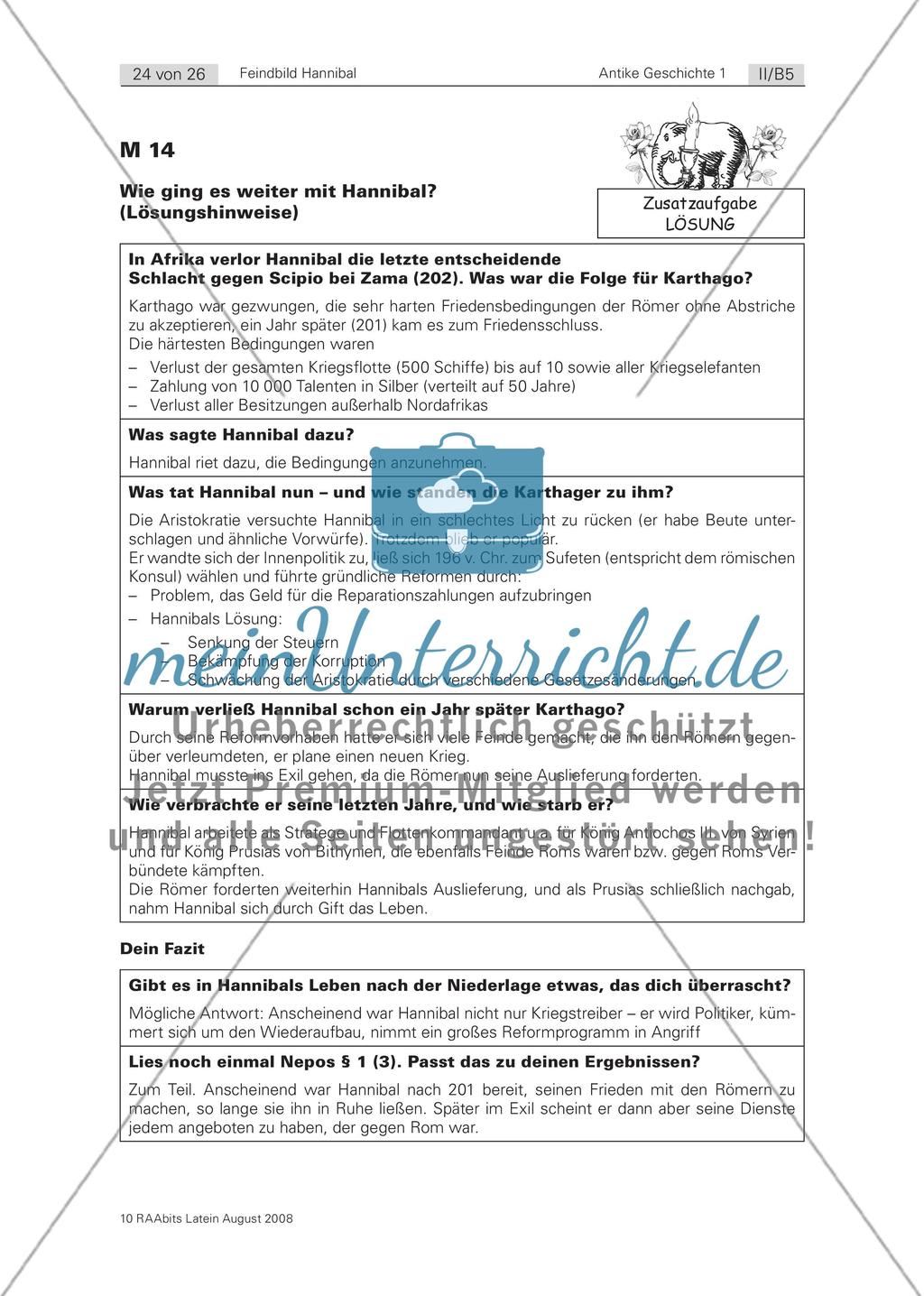Wahlpflicht- und Zusatzaufgaben (Livius und Cassius Dio) Preview 6