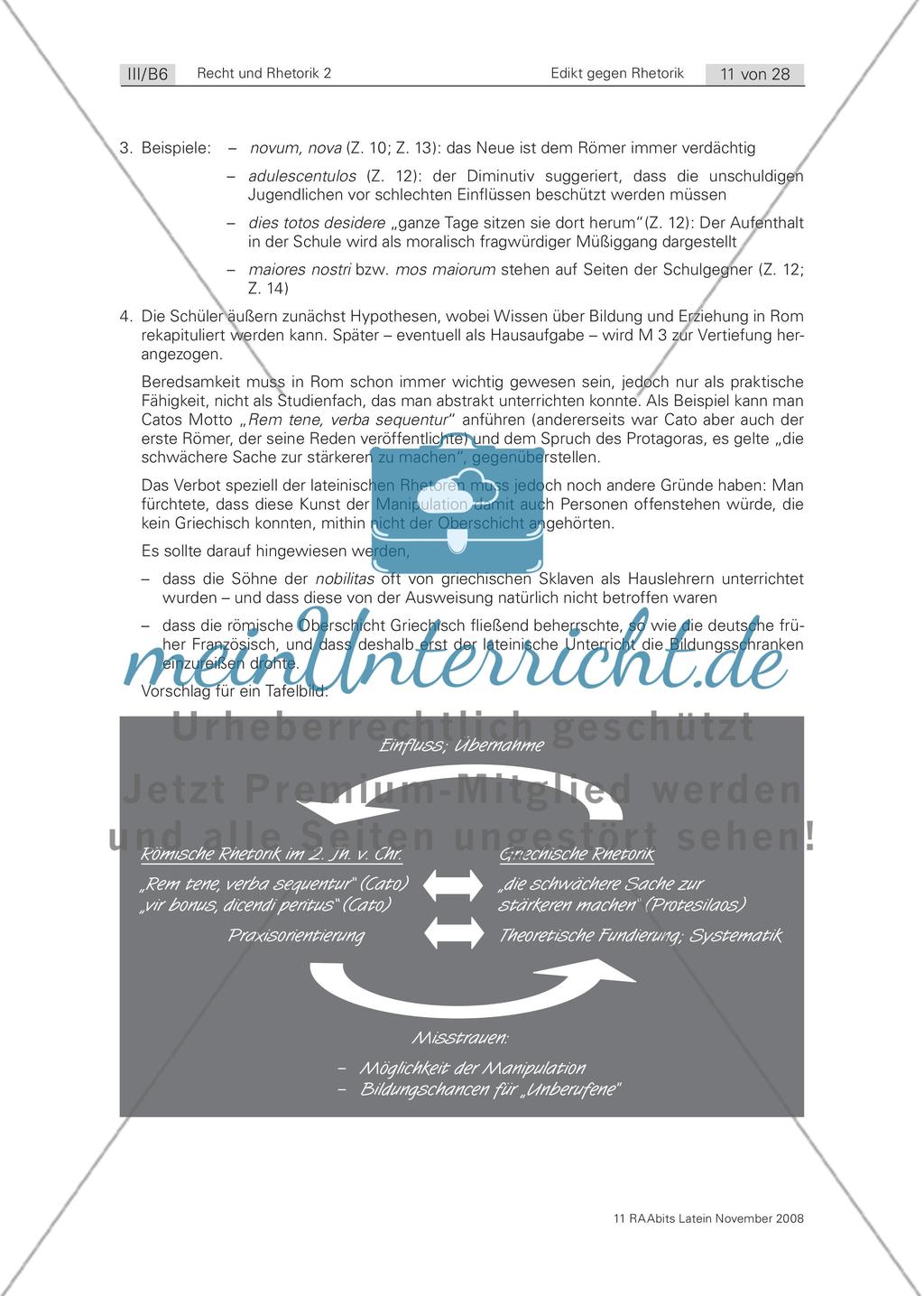 Rhetorik wird verboten! (Gellius, Noctes Atticae 15,11) Preview 5