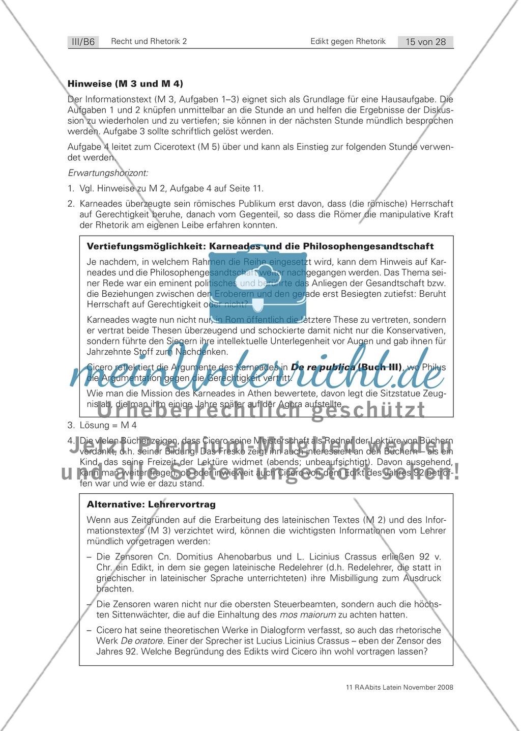 Rhetorik wird verboten! (Gellius, Noctes Atticae 15,11) Preview 9