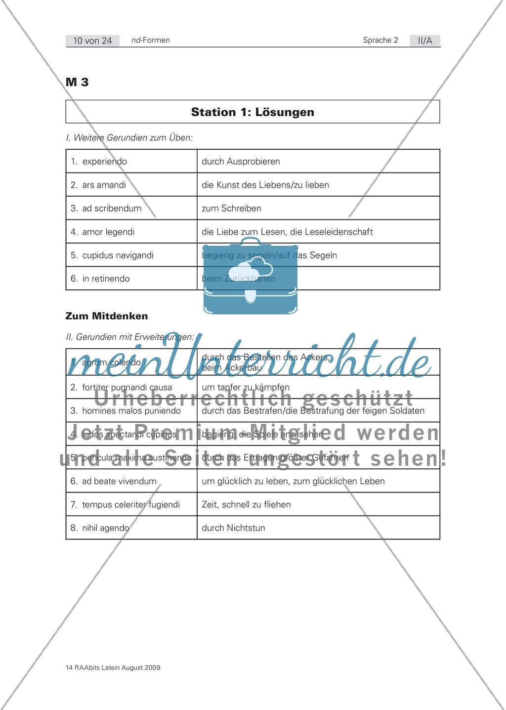Fit in den nd-Formen! Lernzirkel zur Grammatikwiederholung Preview 10