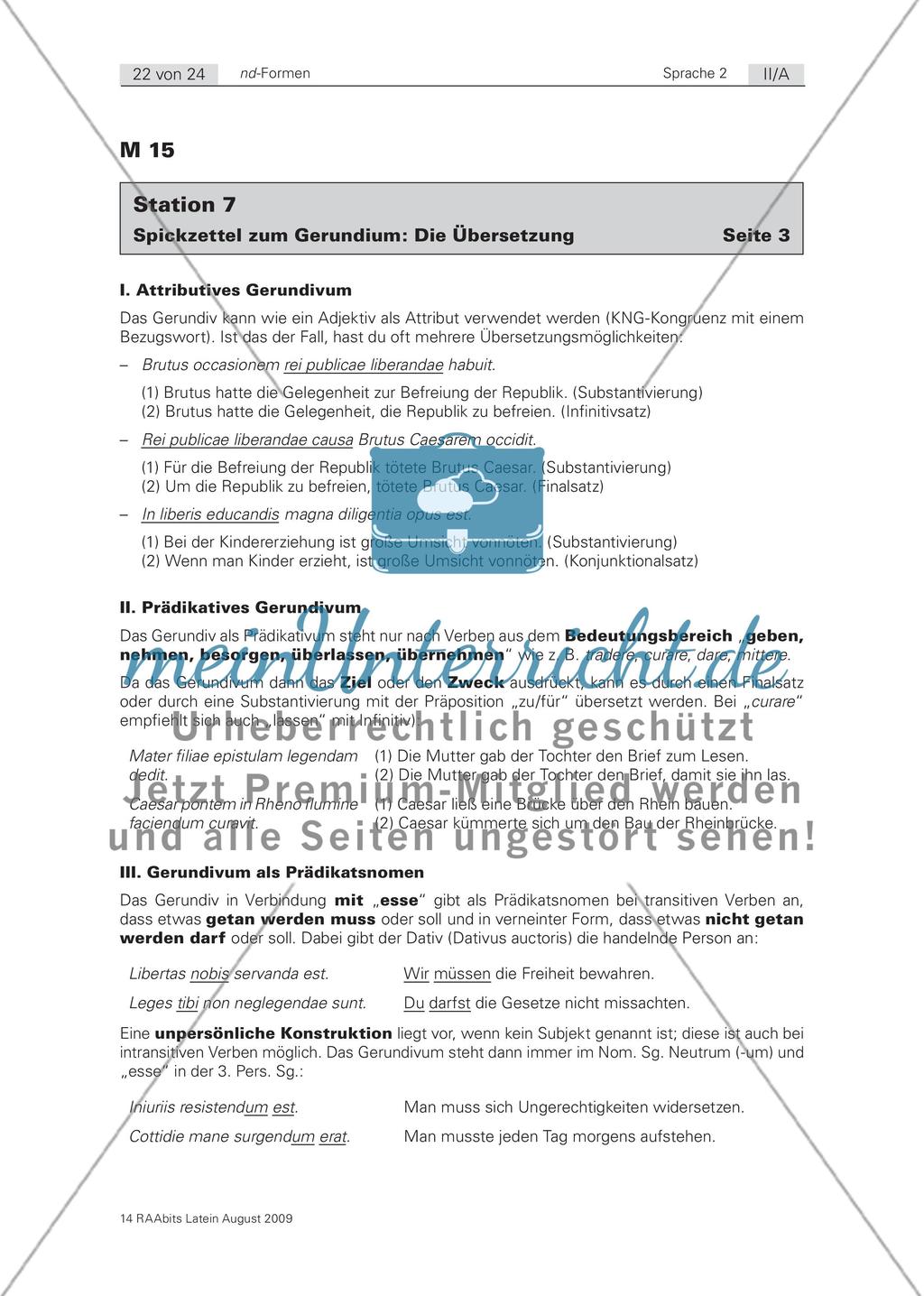 Fit in den nd-Formen! Lernzirkel zur Grammatikwiederholung Preview 22