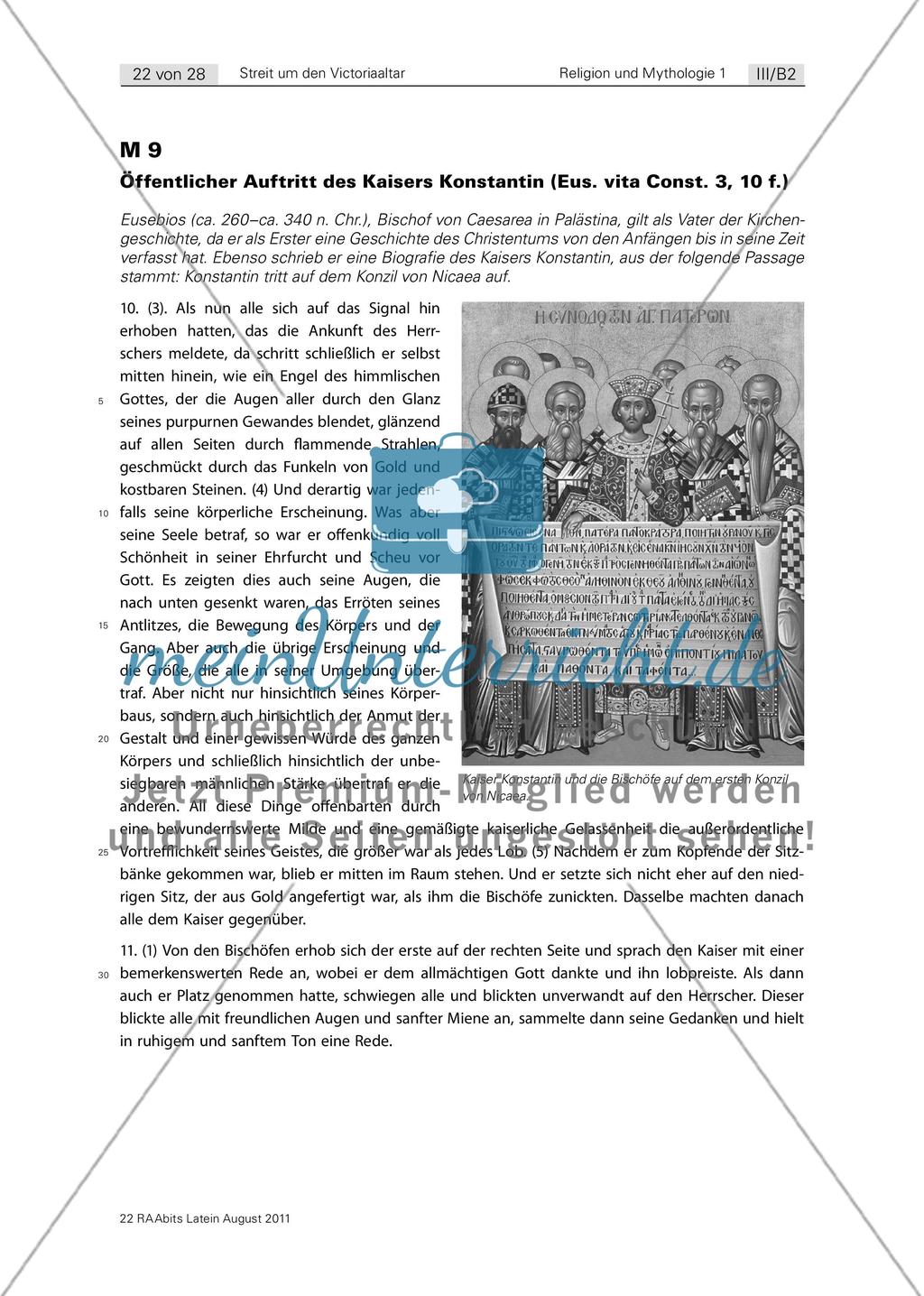 Gruppenarbeit: Die Protagonisten im Streit um den Victoriaaltar Preview 11