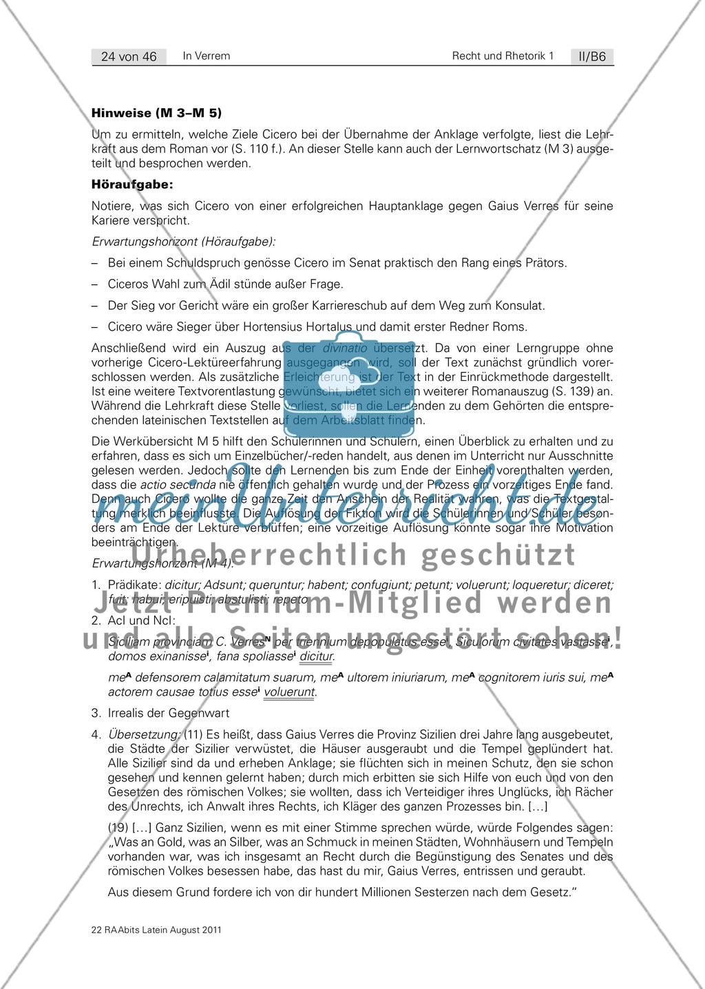 divinatio – Bewerbung um die Hauptanklage / Strategien von Verteidigung und Anklage Preview 10