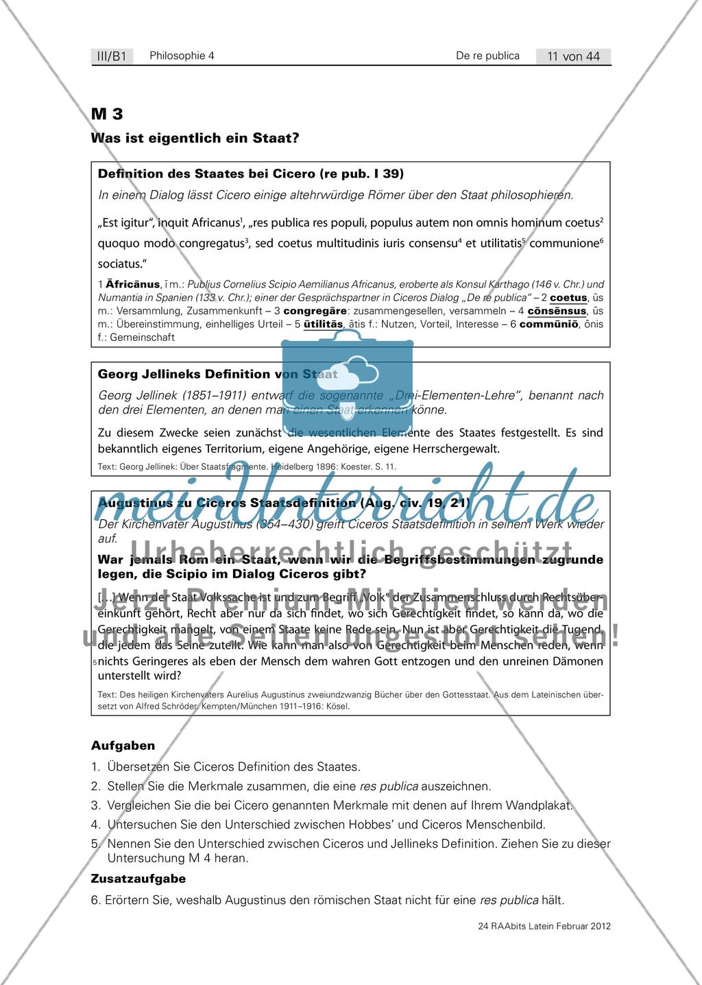 Res populi? Antike und moderne Staatsdefinitionen Preview 3