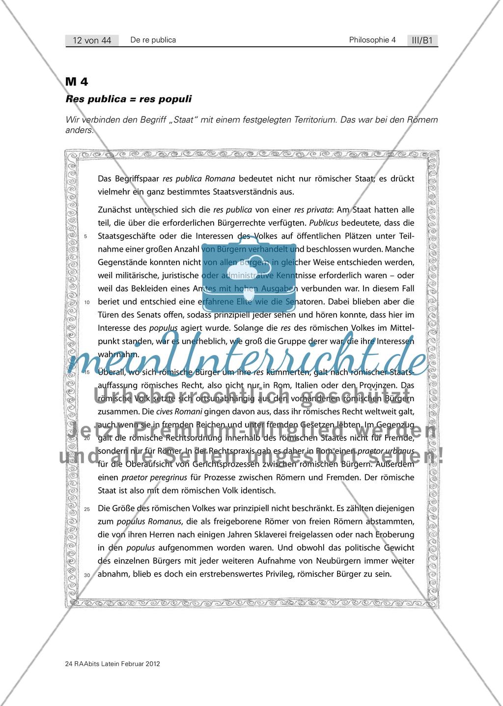 Res populi? Antike und moderne Staatsdefinitionen Preview 4