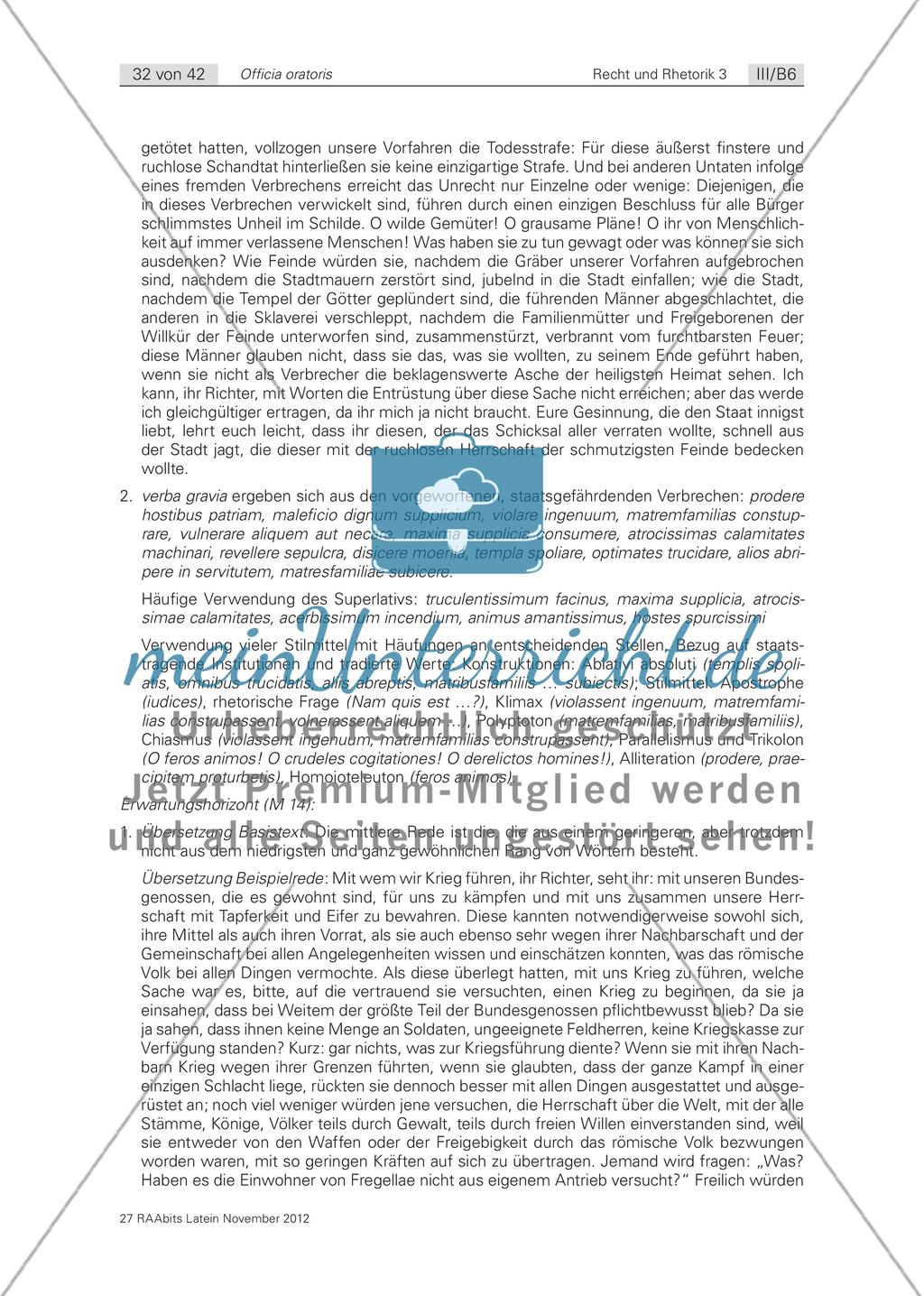 Zweite Aufgabe: die dispositio / Dritte Aufgabe: die elocutio Preview 10